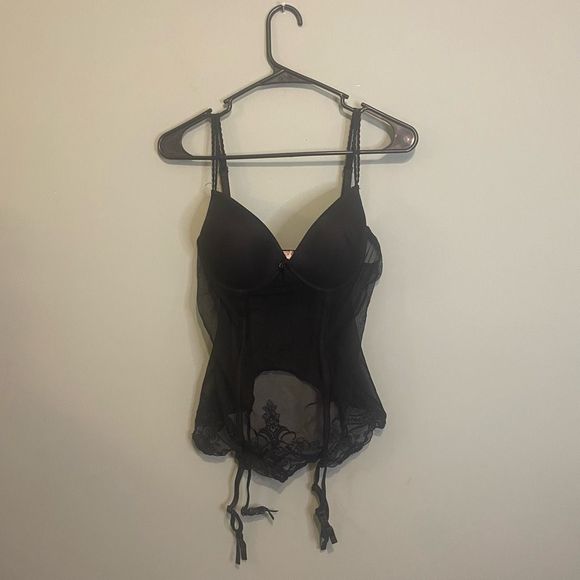 Secret Treasures Tops - Secret Treasures Lingerie Bra Teddy Camisole